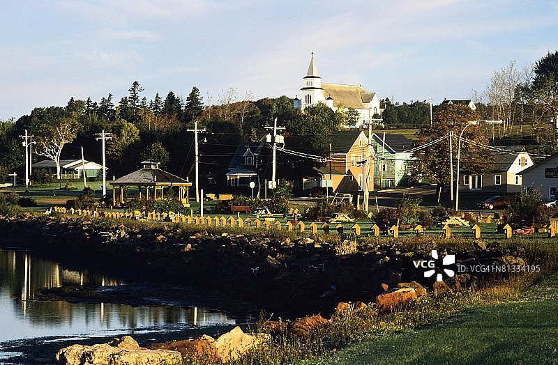 加拿大爱德华王子岛圣彼得教堂图片素材