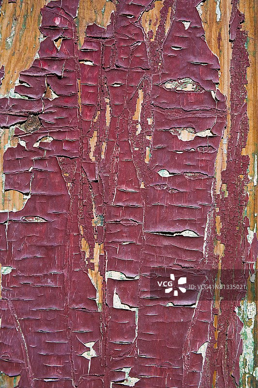 木头上的红色油漆图片素材