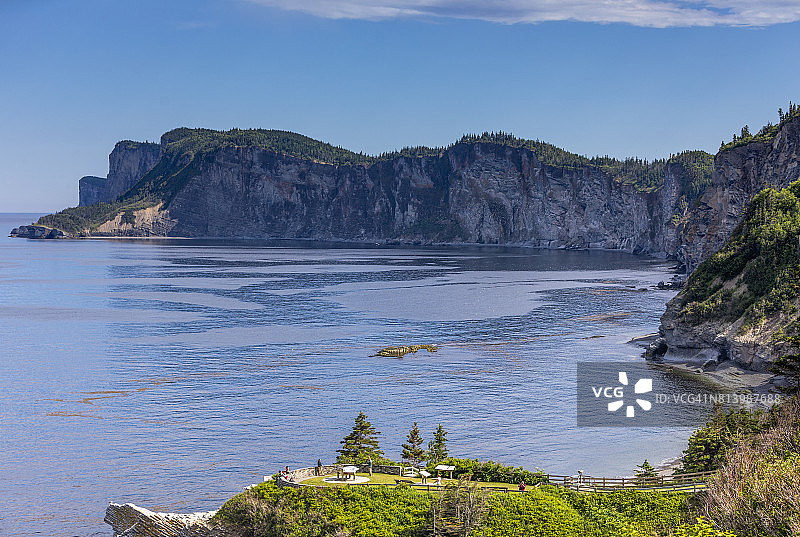 加拿大加斯佩弗里隆国家公园的好朋友角图片素材