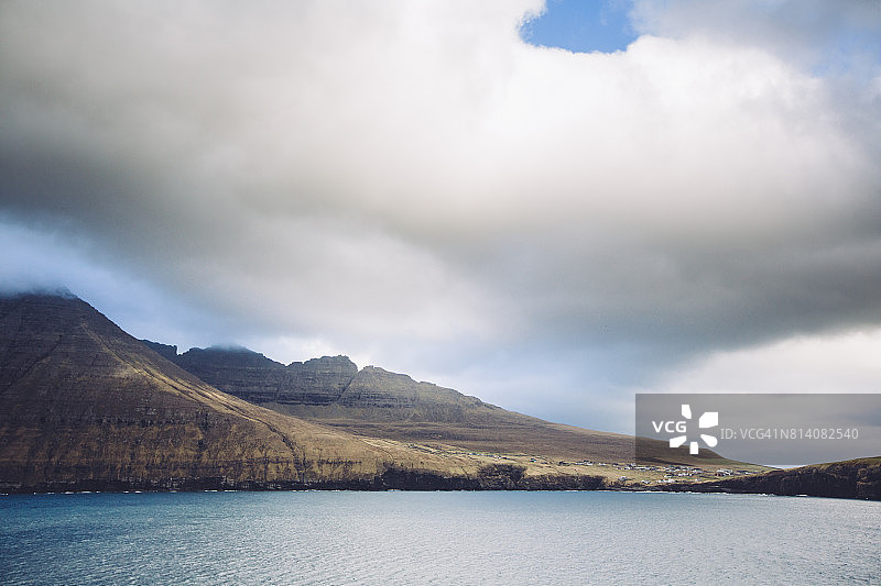 从穆利村看到的维岱雷岛图片素材