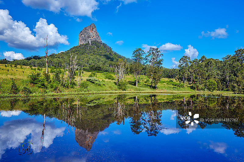 玻璃屋山，阳光海岸内陆，澳大利亚昆士兰图片素材