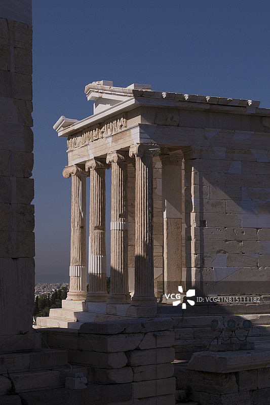 雅典卫城雅典娜·尼刻神庙，希腊图片素材