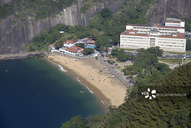 红色海滩图片素材