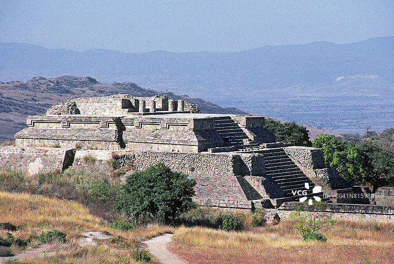 墨西哥瓦哈卡 Monte Alban 遗址图片素材