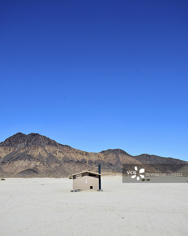 加利福尼亚州死亡谷国家公园沙丘小屋图片素材