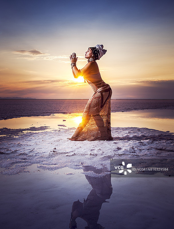 神圣的女性女神图片素材