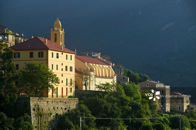 奥尔梅托：法国科西嘉岛图片素材