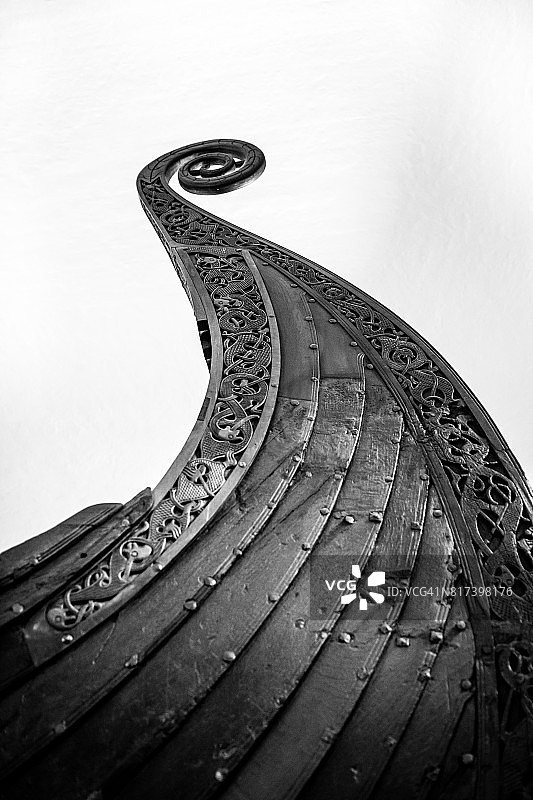 维京船图片素材