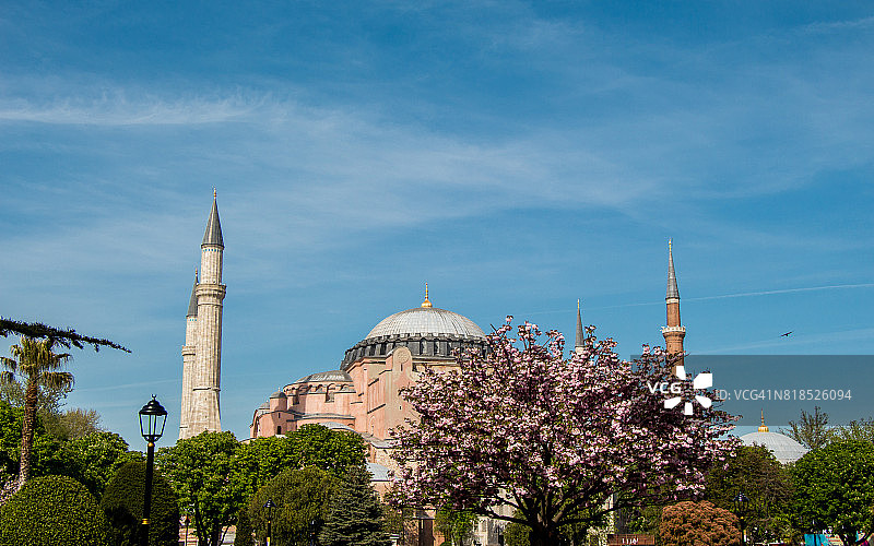 圣索菲亚大教堂：世界著名的拜占庭建筑图片素材