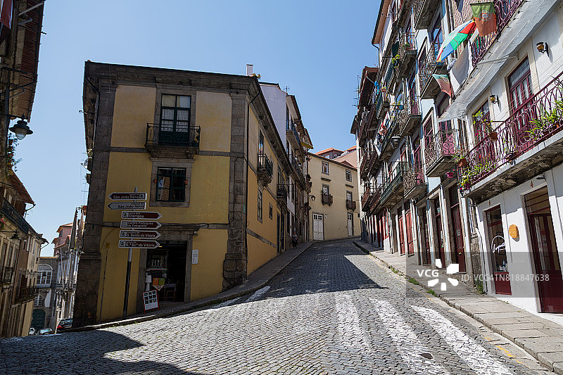 波尔图的宁静街道图片素材