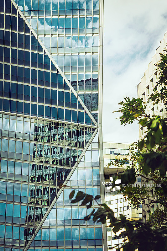 巴黎拉德芳斯商业区办公楼图片素材