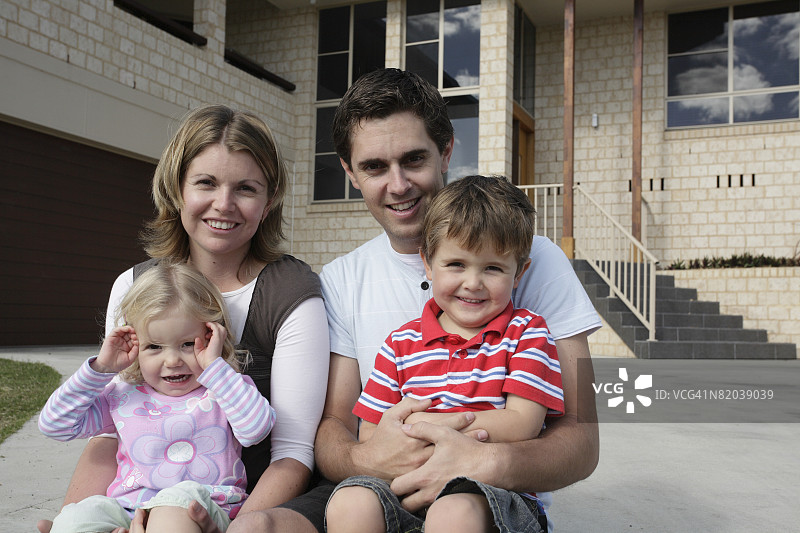 在家的家人图片素材