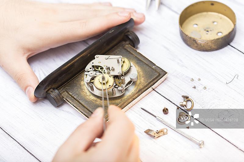 钟表匠图片素材