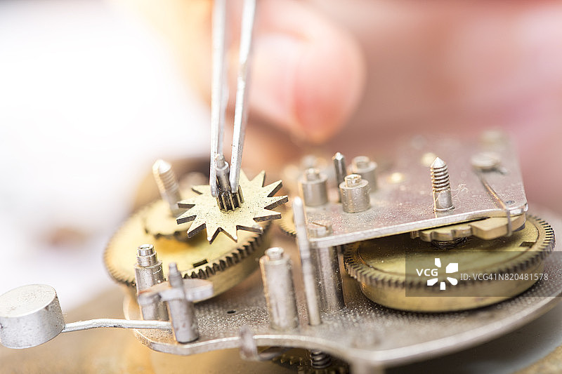 钟表匠图片素材