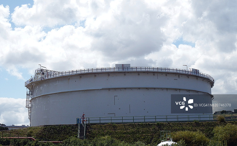 油罐，炼油厂图片素材