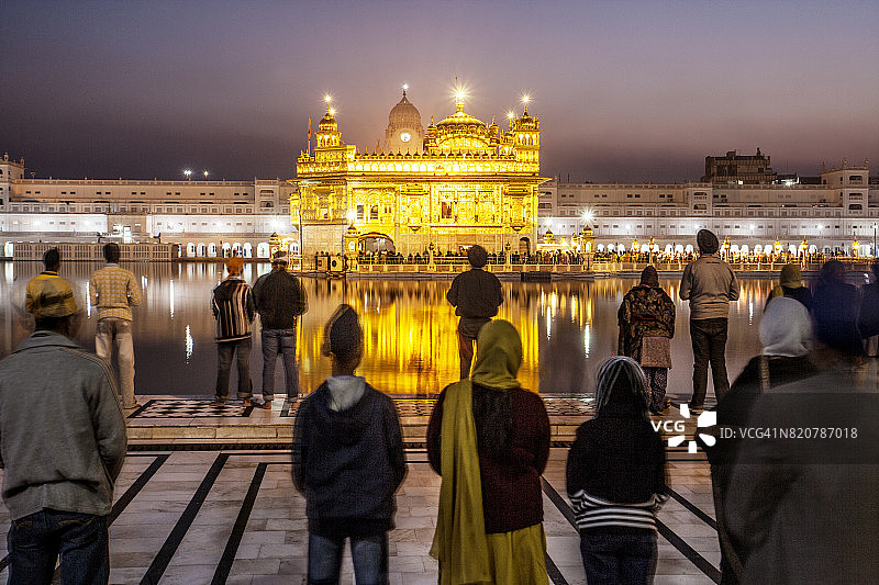 阿姆利则金庙图片素材