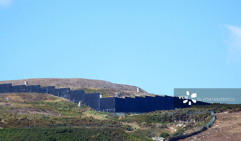 边境墙图片素材