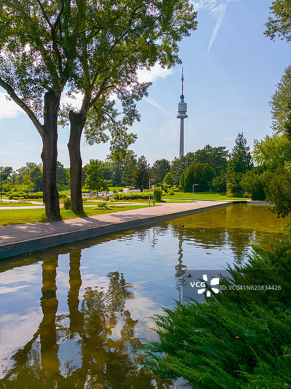 奥地利维也纳多瑙公园图片素材