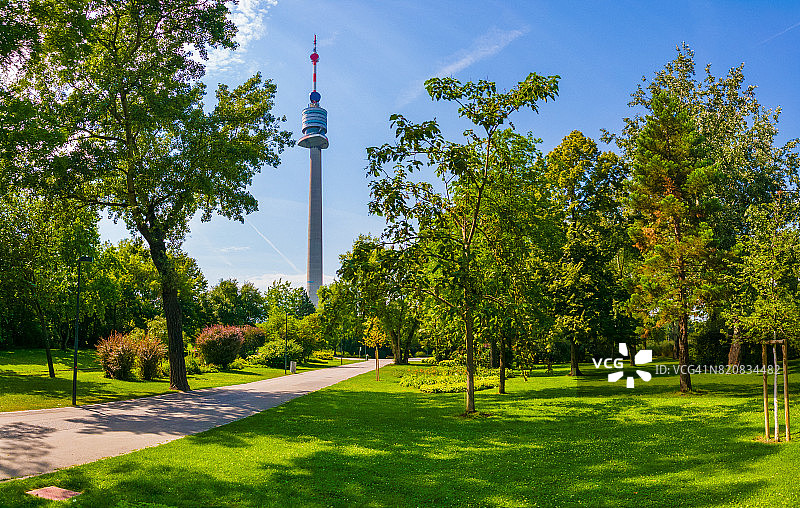 奥地利维也纳多瑙公园图片素材