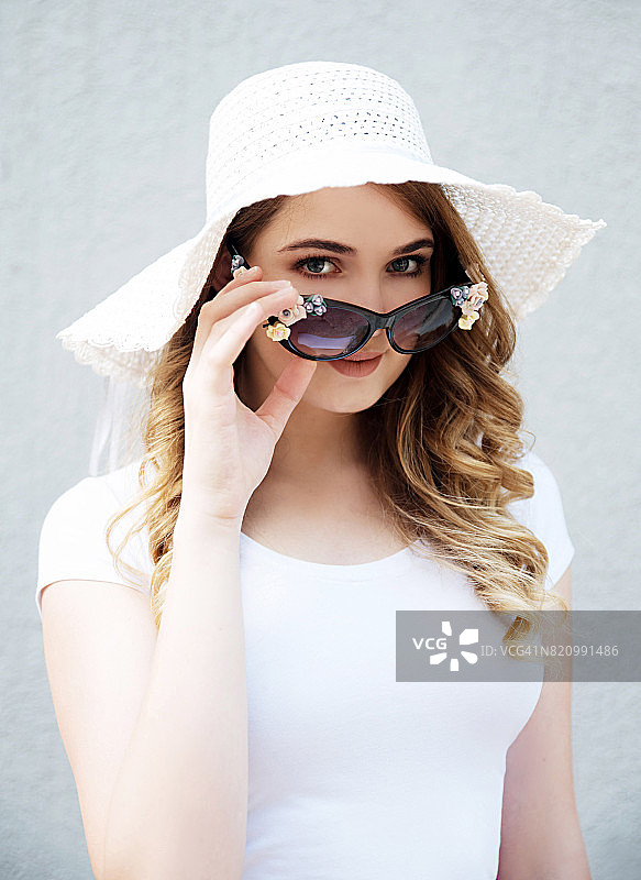 美丽女性时尚写真图片素材