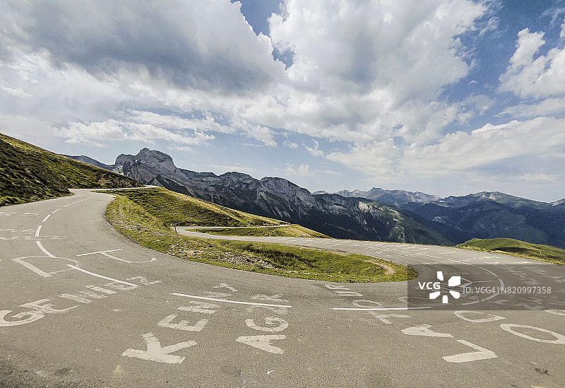 法国：奥比斯克山口图片素材