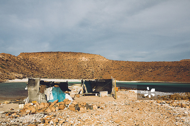 渔民营地图片素材