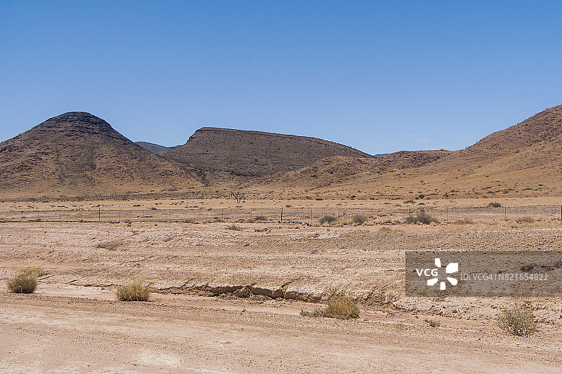 纳米比亚半干旱景观图片素材