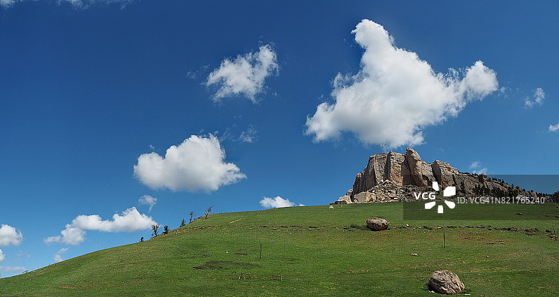 怀俄明州大角羊国家森林公园汽船点图片素材