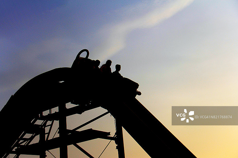 黄昏乐趣图片素材