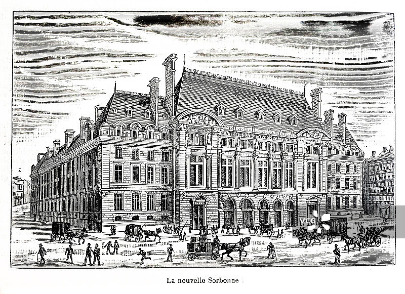 新索邦大学雕刻图片素材