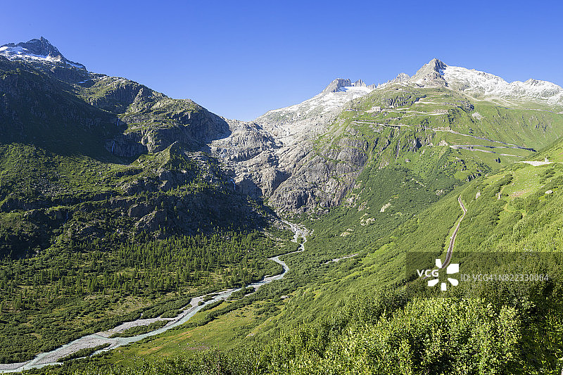 福尔卡山口图片素材
