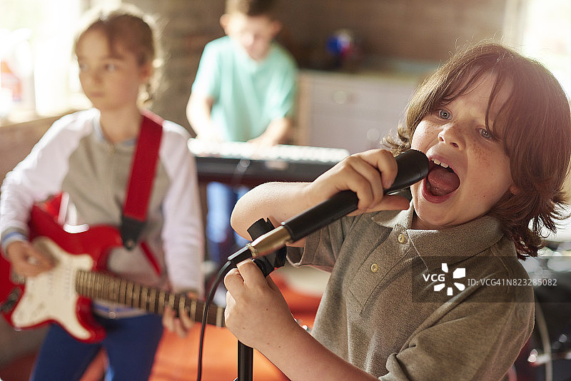 乐队排练图片素材