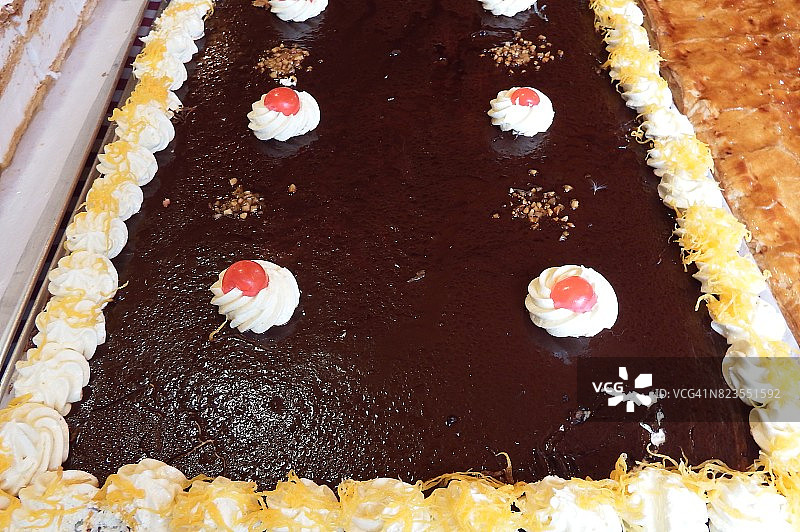 巧克力蛋糕图片素材