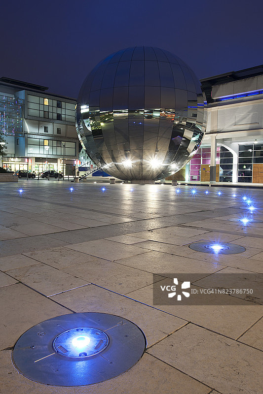 布里斯托尔购物区（英国英格兰）图片素材