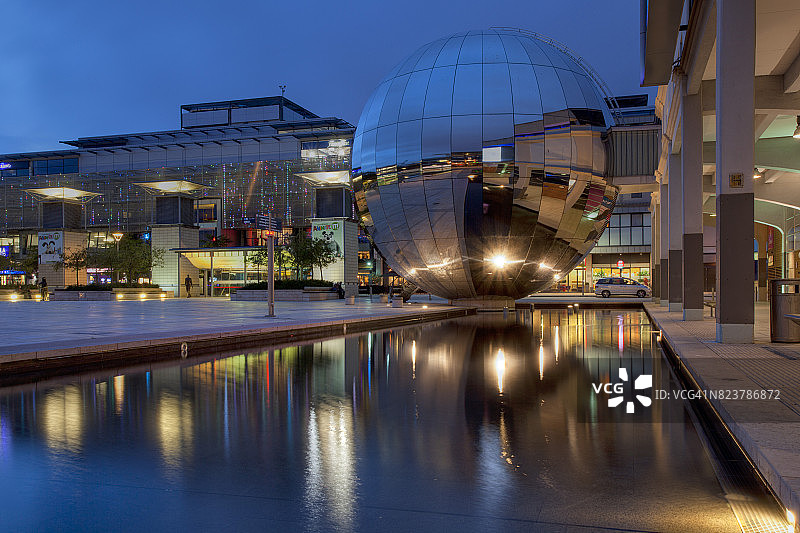 布里斯托尔购物区（英国英格兰）图片素材