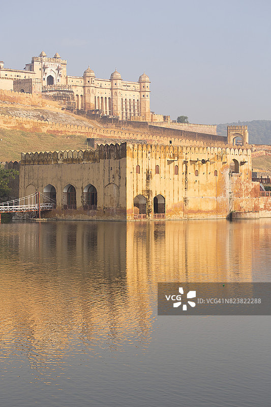 印度斋浦尔琥珀堡图片素材