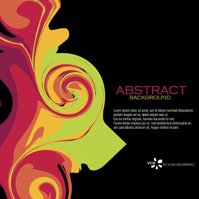 美丽的抽象背景图片素材