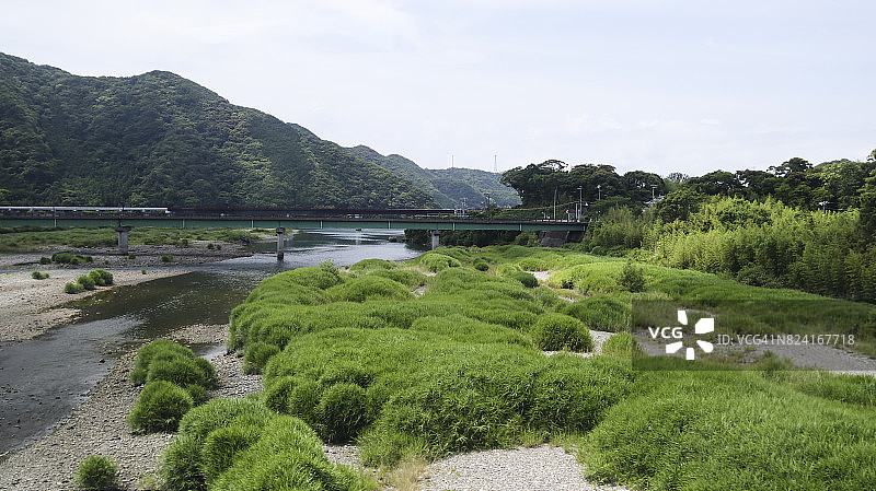2017年夏季的比企川图片素材