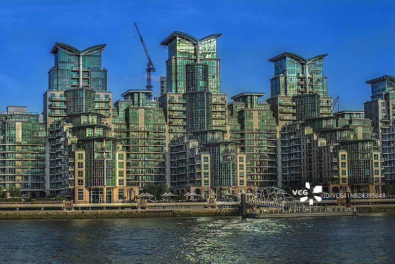 河滨豪华公寓项目景观图片素材