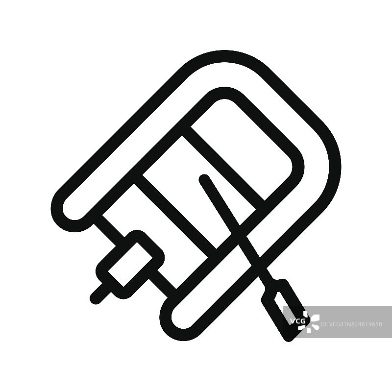 橡胶救生艇。用于大型船只救援的船只。图片素材