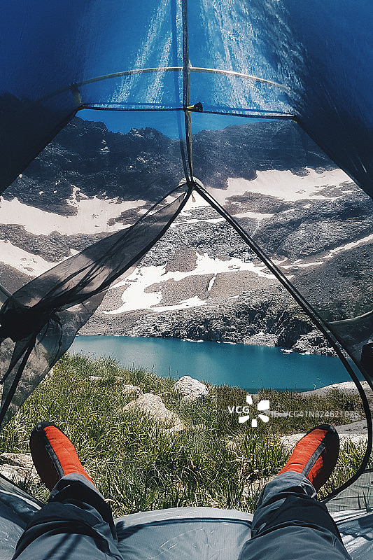 波蒂永湖图片素材