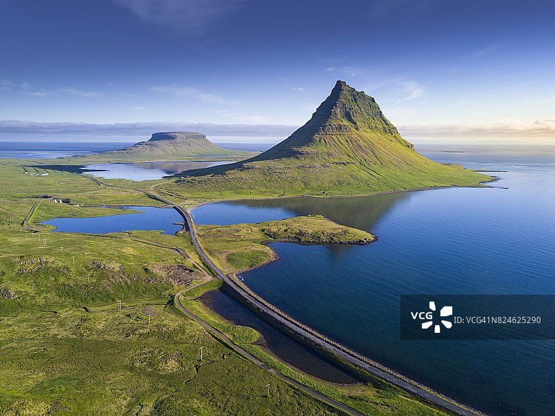 教堂山鸟瞰图图片素材