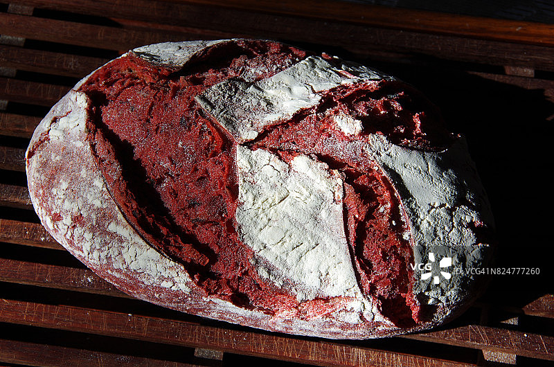 甜菜根酸面包图片素材