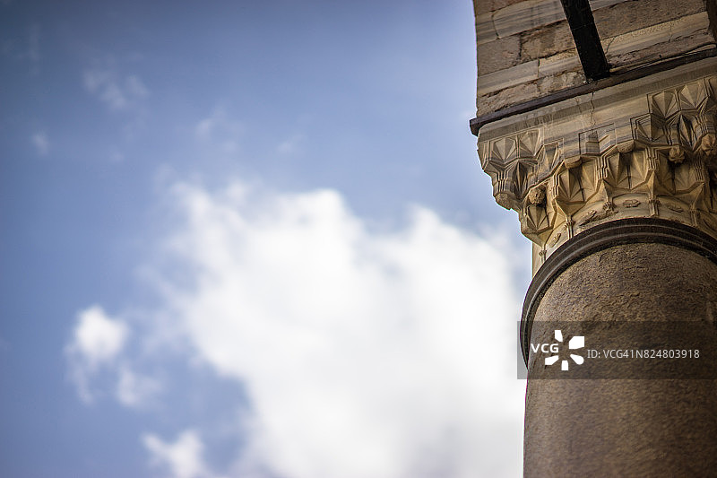 土耳其以弗所遗址哈德良神庙图片素材