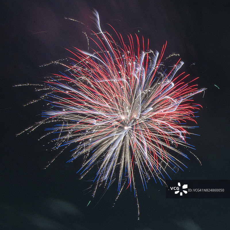 日本东京烟花节图片素材