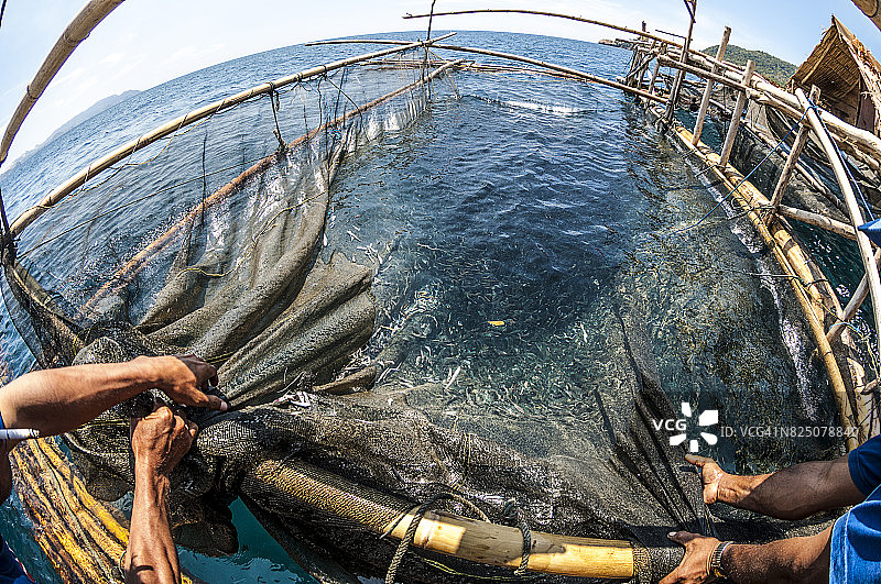 印度尼西亚北苏拉威西岛的Ganga岛图片素材