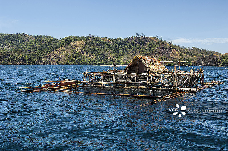 印度尼西亚北苏拉威西岛的Ganga岛图片素材