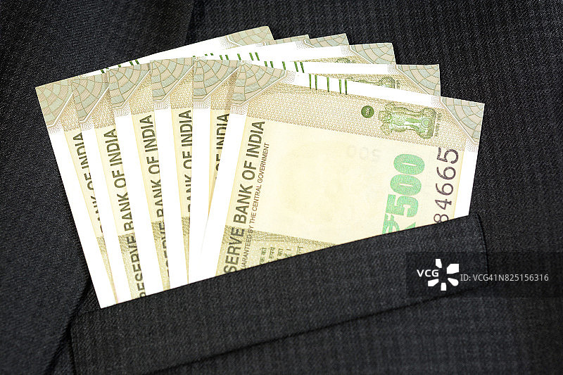 印度货币图片素材