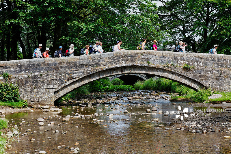 沃夫代尔，约克郡谷地国家公园，北约克郡，英格兰图片素材