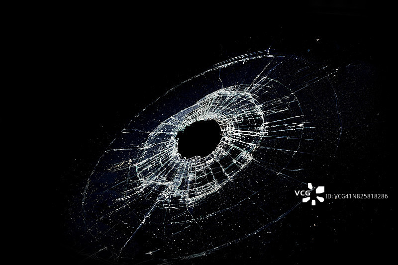 玻璃裂纹图片素材